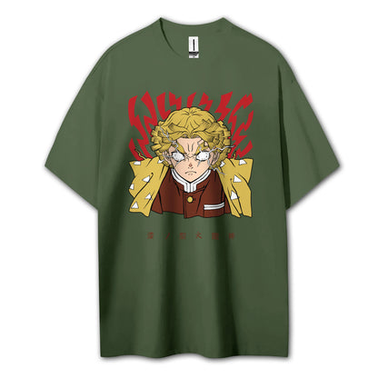 Blade of the Demon Hunters Zenitsu's Rage V2 T-Shirt