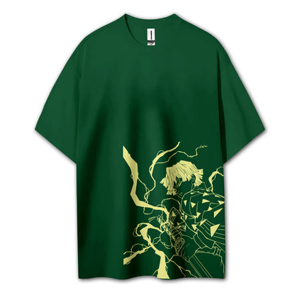 Blade of the Demon Hunters Zenitsu V2 T-Shirt