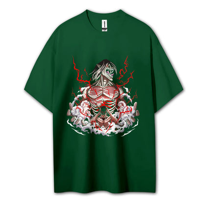 Titan Siege Eren Yeager Attack Titan V3 T-Shirt