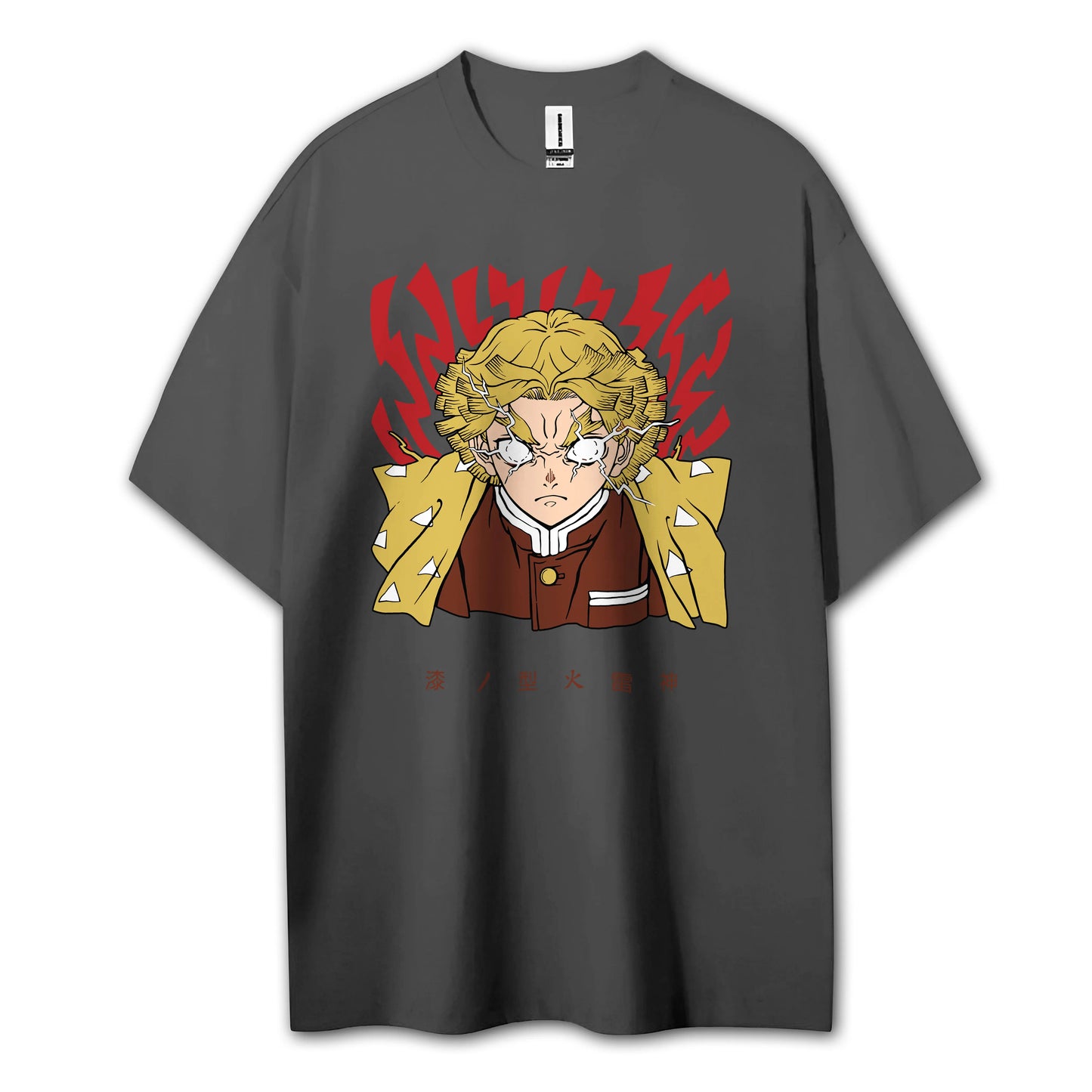 Blade of the Demon Hunters Zenitsu's Rage V2 T-Shirt