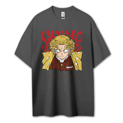 Blade of the Demon Hunters Zenitsu's Rage V2 T-Shirt