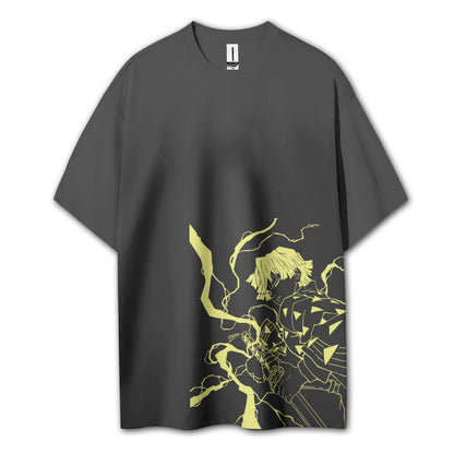 Blade of the Demon Hunters Zenitsu V2 T-Shirt