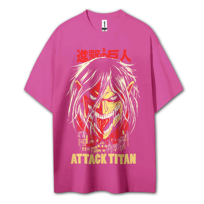 Titan Siege Eren Yeager Attack Titan V2 T-Shirt