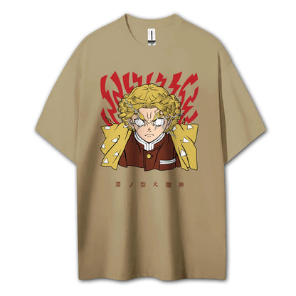 Blade of the Demon Hunters Zenitsu's Rage V2 T-Shirt