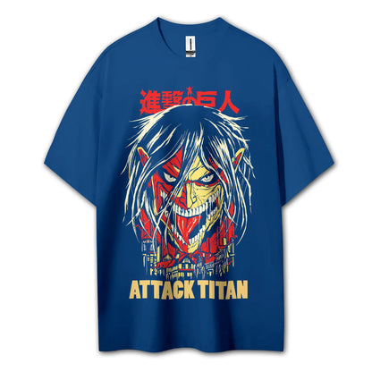 Titan Siege Eren Yeager Attack Titan V2 T-Shirt