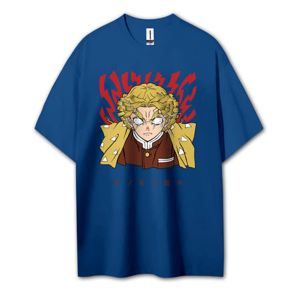 Blade of the Demon Hunters Zenitsu's Rage V2 T-Shirt