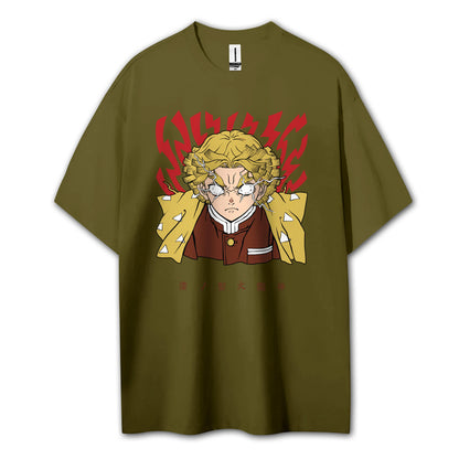 Blade of the Demon Hunters Zenitsu's Rage V2 T-Shirt