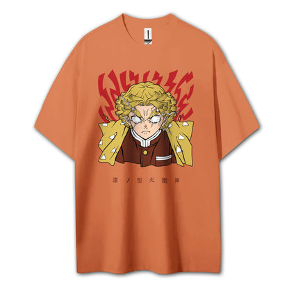 Blade of the Demon Hunters Zenitsu's Rage V2 T-Shirt