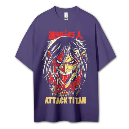 Titan Siege Eren Yeager Attack Titan V2 T-Shirt