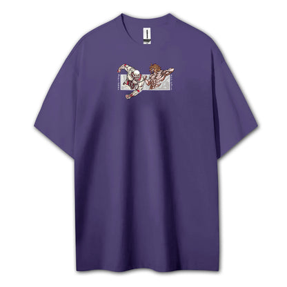 Titan Siege Wall - Titans Fighting T-Shirt