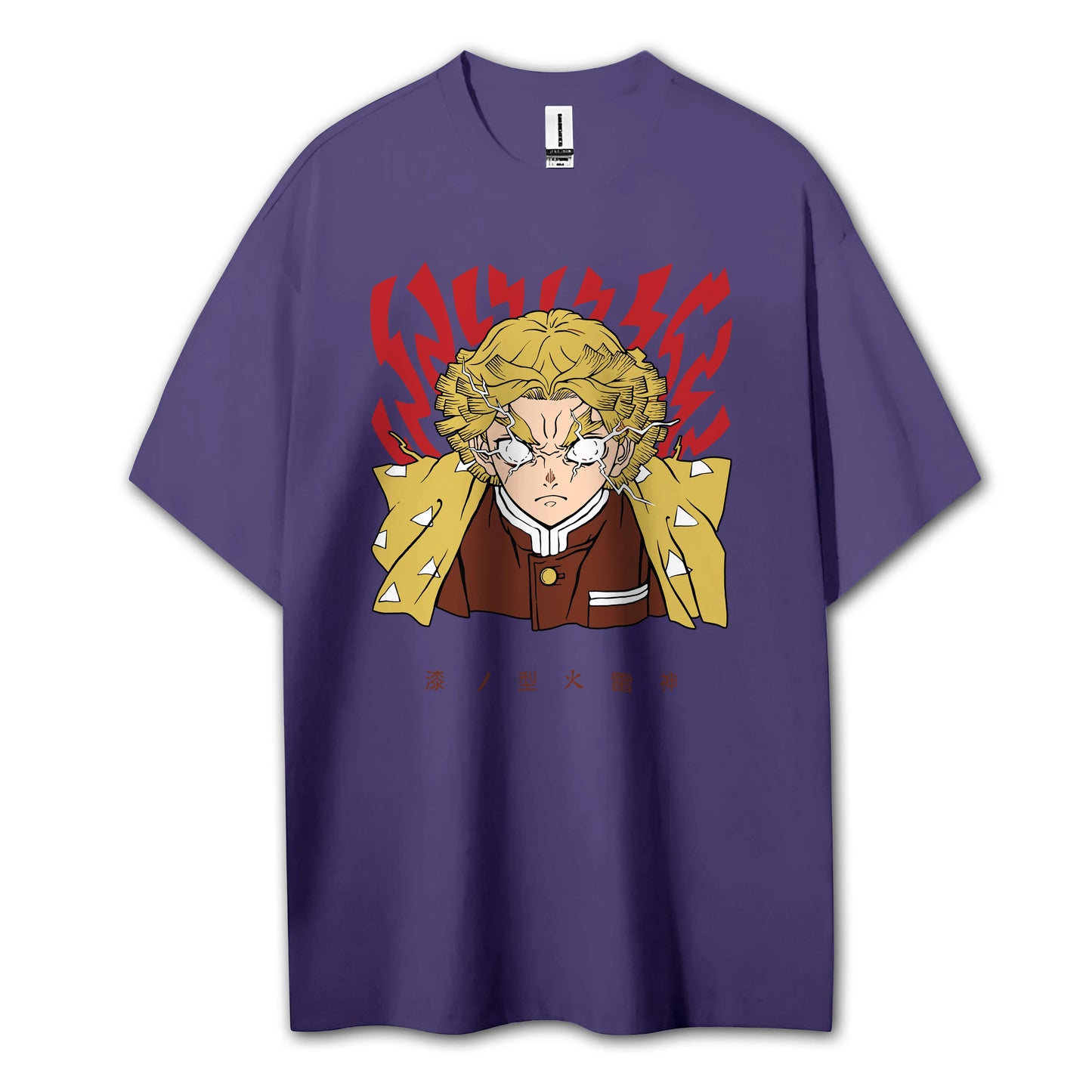 Blade of the Demon Hunters Zenitsu's Rage V2 T-Shirt