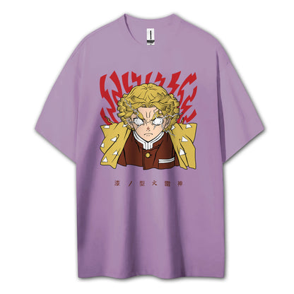 Blade of the Demon Hunters Zenitsu's Rage V2 T-Shirt