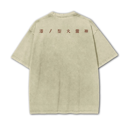 T-shirt Rage V2 de Zenitsu, le tueur de démons