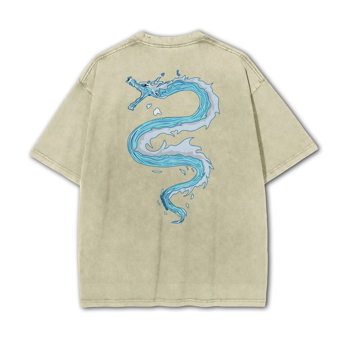 Blade of Demon Hunters Water Hashira Tomiyoka Water Dragon Vintage T-Shirt