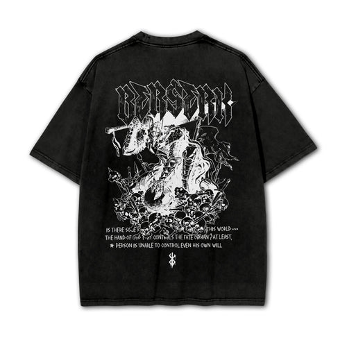 Dark Sword Saga Swordsman V5 Vintage T-Shirt