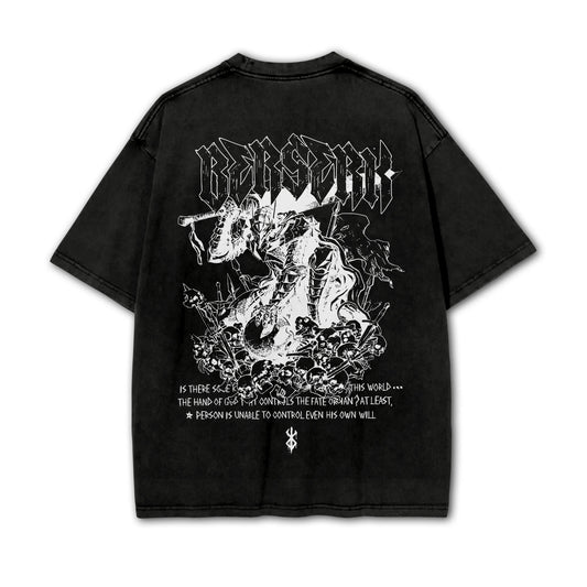 Dark Sword Saga Swordsman V5 Vintage T-Shirt