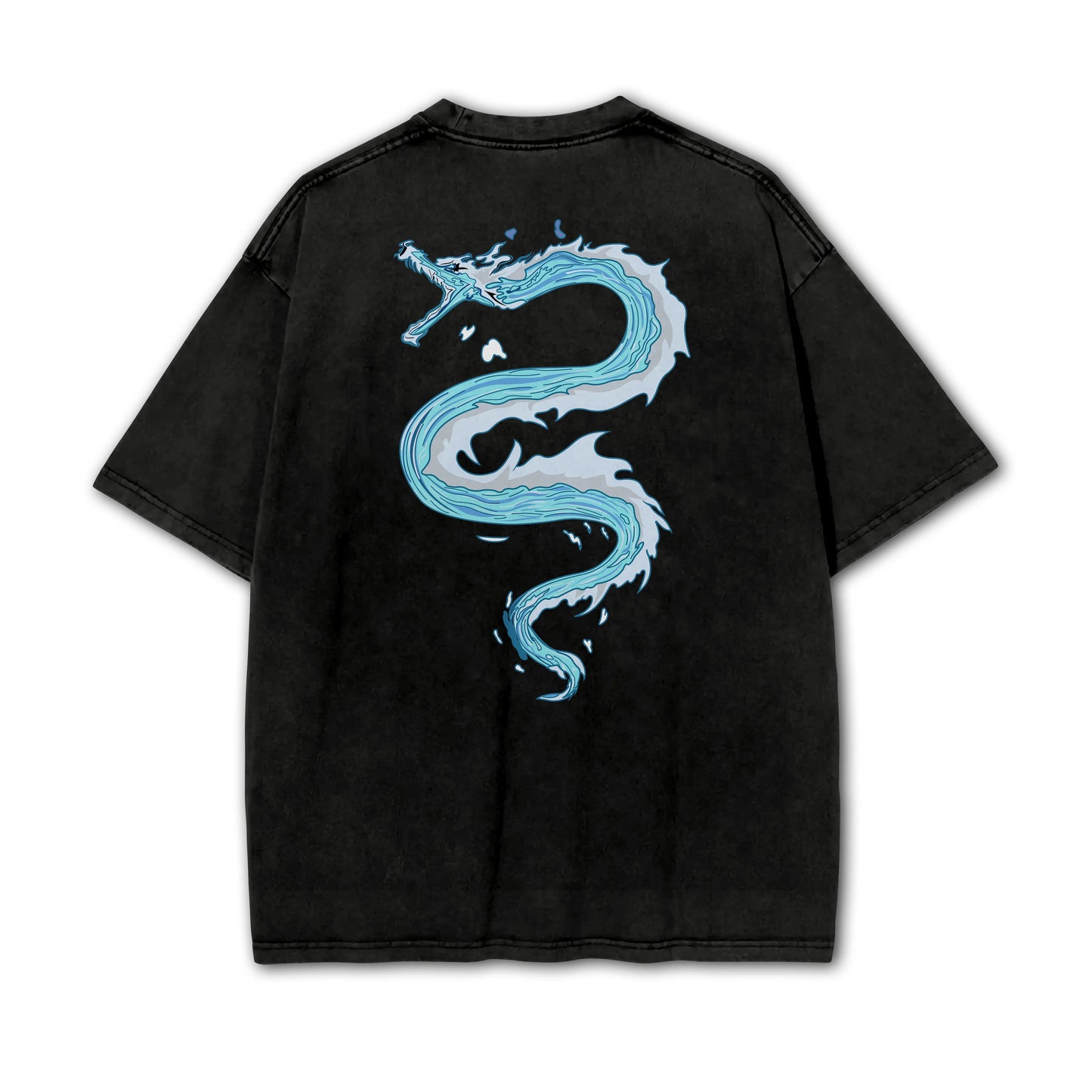 Blade of Demon Hunters Water Hashira Tomiyoka Water Dragon Vintage T-Shirt