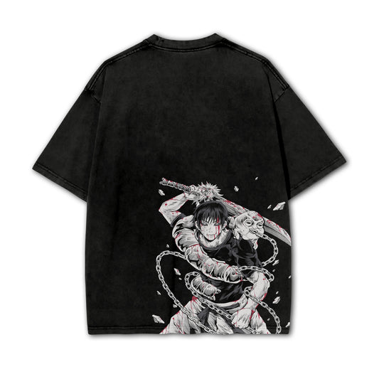 Tokyo Sorcery Toji Fushiguro V3 Vintage T Shirt
