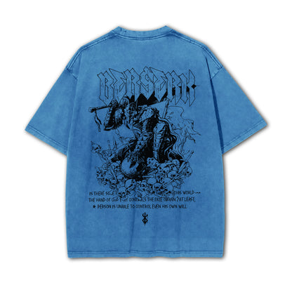 Dark Sword Saga Swordsman V5 Vintage T-Shirt