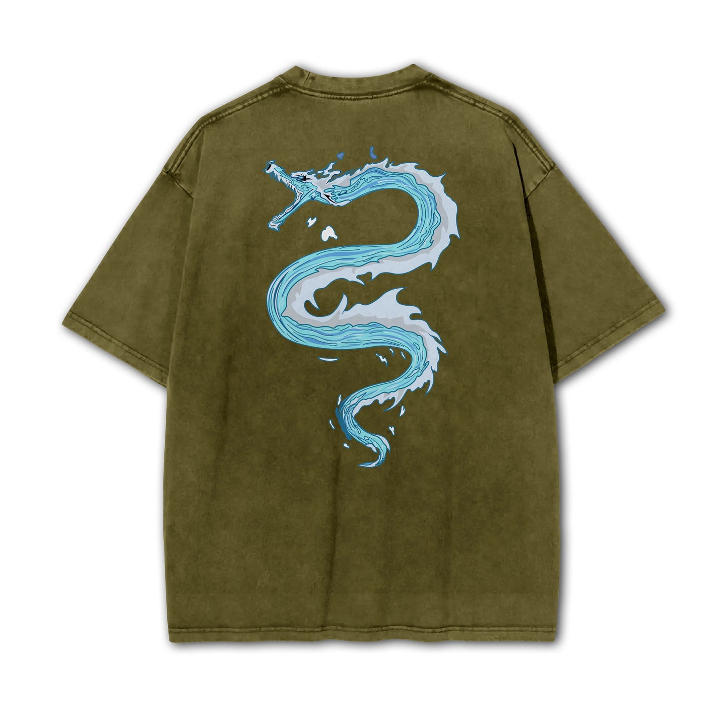 Blade of Demon Hunters Water Hashira Tomiyoka Water Dragon Vintage T-Shirt