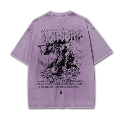 Dark Sword Saga Swordsman V5 Vintage T-Shirt