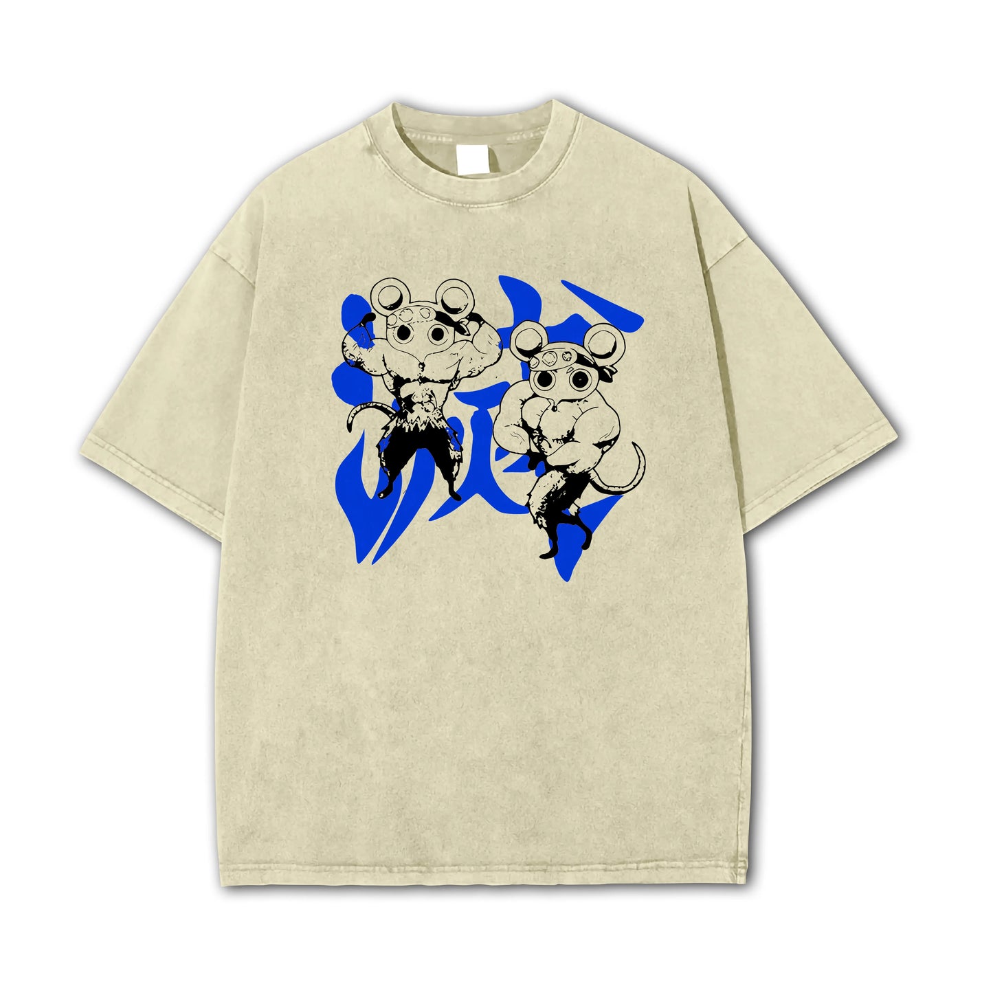 Blade of Demon Hunters Muscle Mice Vintage T-Shirt