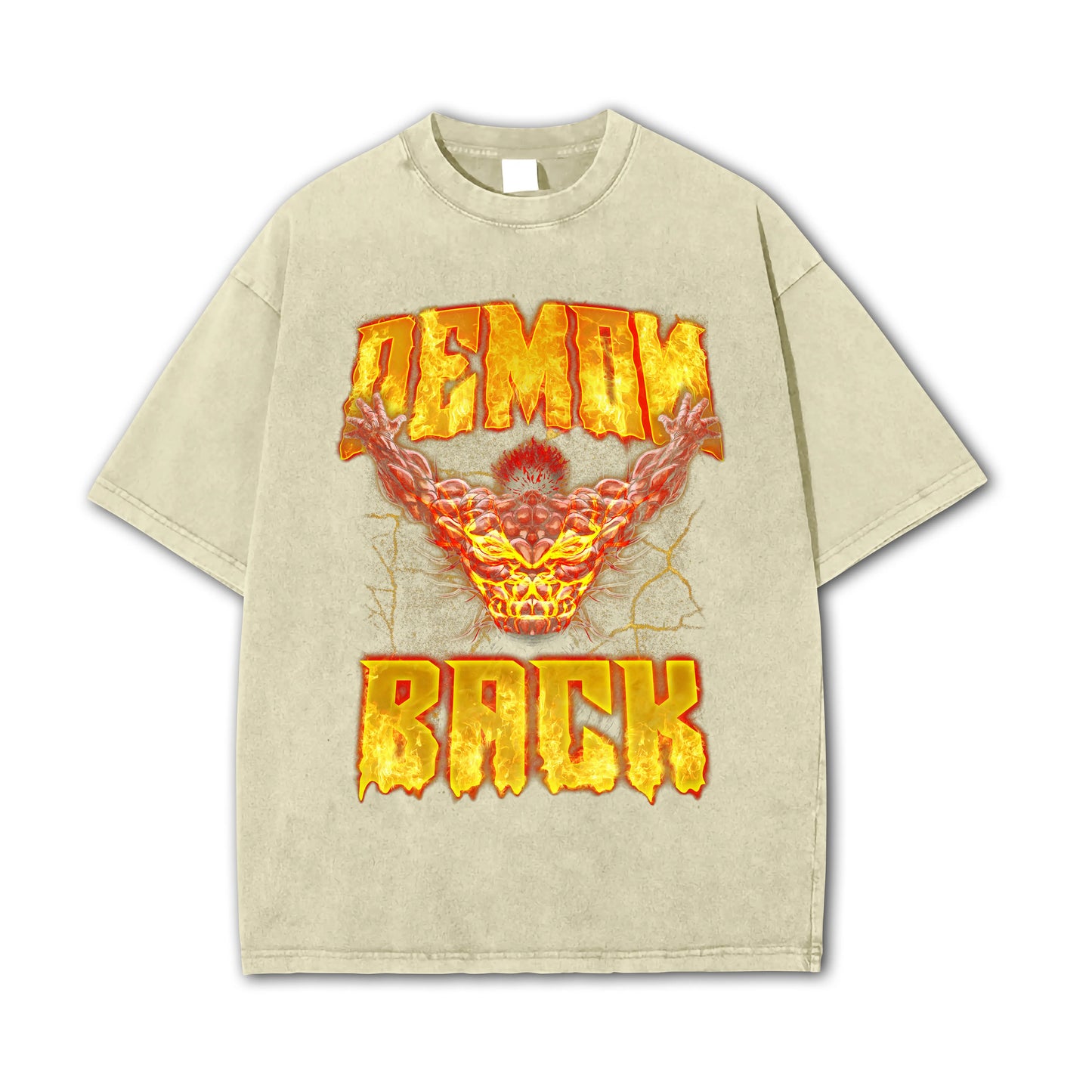 Baki-T-shirt Le dos du démon de Yujiro Hanma