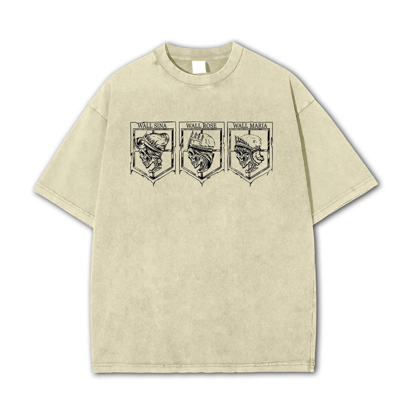 Titan Siege Wall Territory Vintage T-Shirt