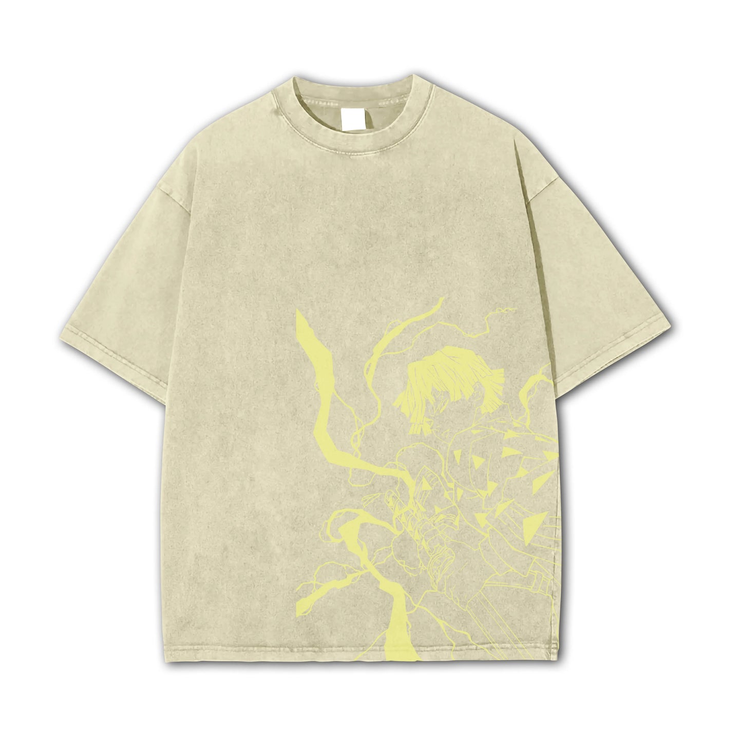 Blade of Demon Hunters Thunder Breather V2 Vintage T-Shirt