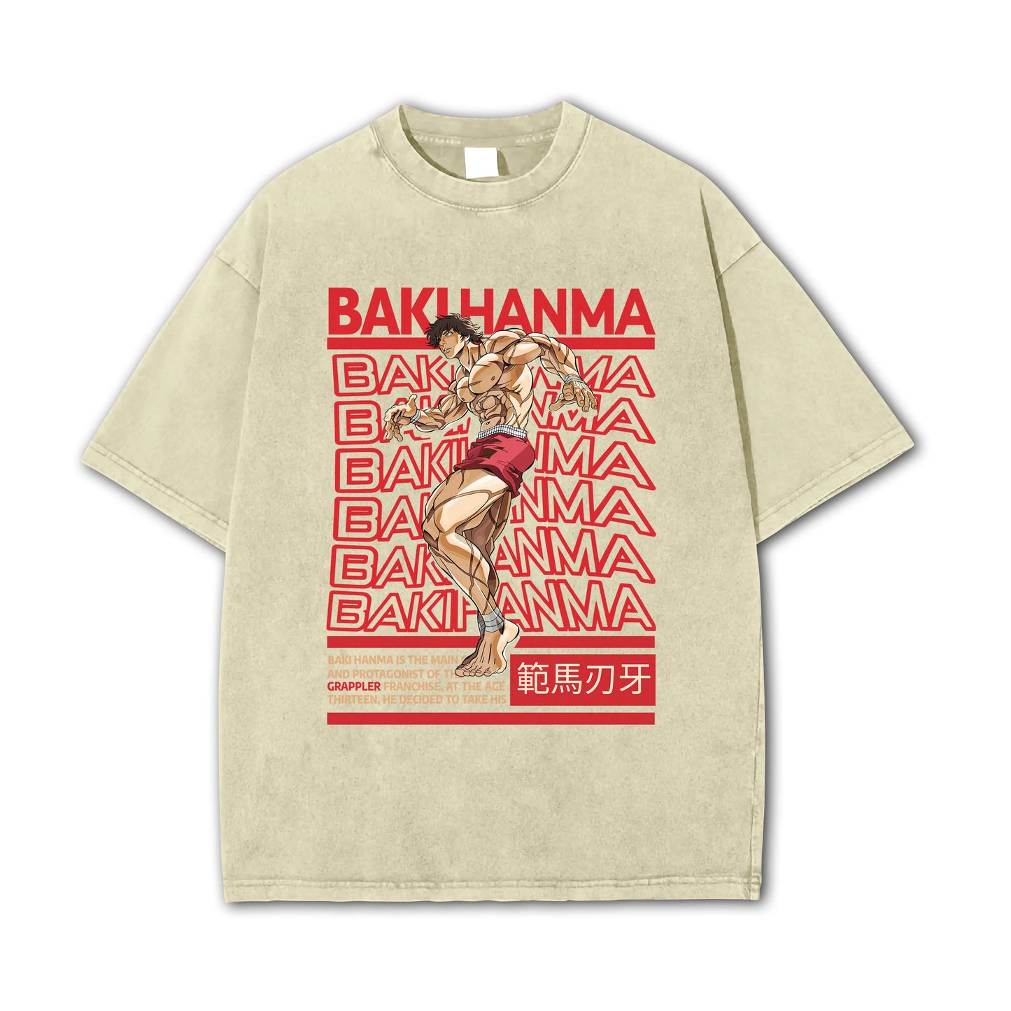 T-shirt Baki Hanma V8