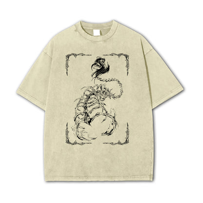 Titan Siege Skeleton Vintage T-Shirt