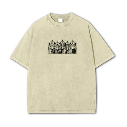 Titan Siege - Titans Approaching Vintage T-Shirt