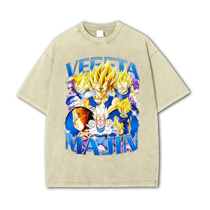 Saiyan Legacy Majin Prince of Pride Vintage T-Shirt