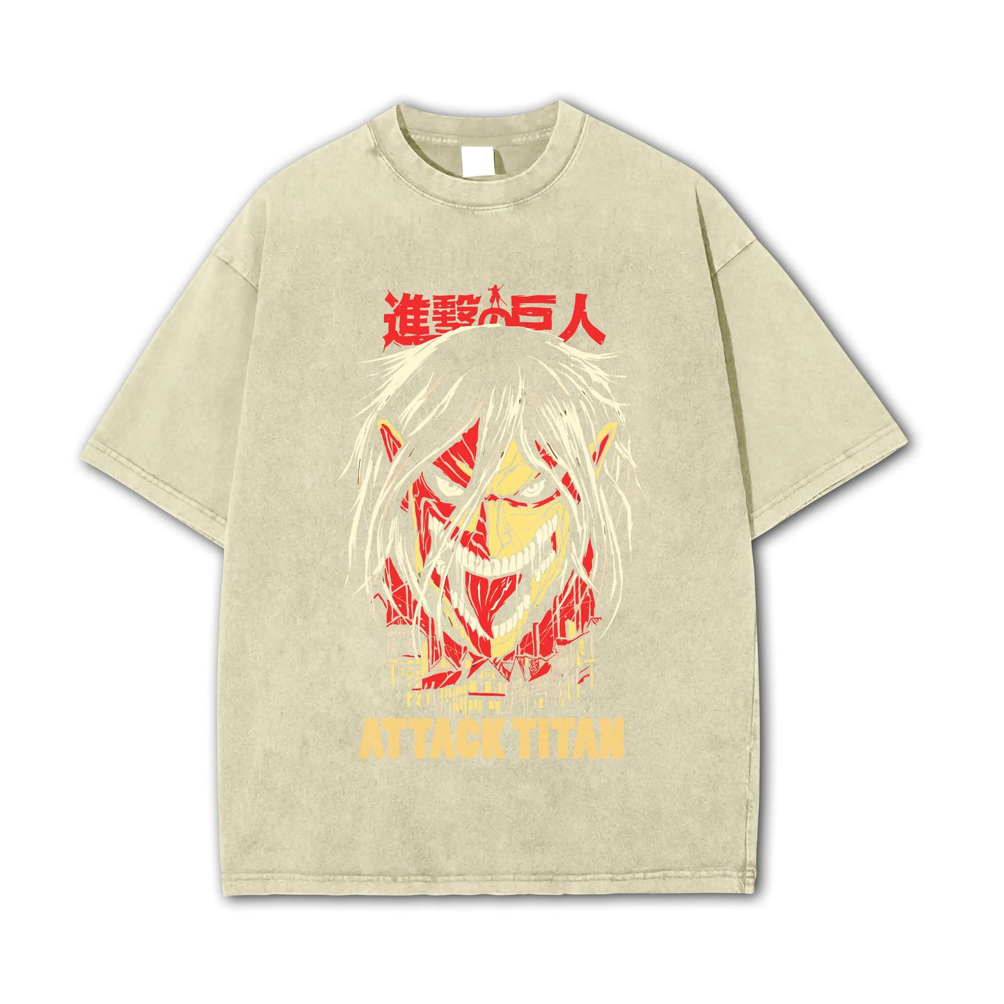 T-shirt Attaque des Titans Eren Yeager Attack Titan V2