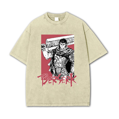Dark Sword Saga Swordsman V8 Vintage T-Shirt