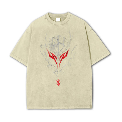 Dark Sword Saga Black Swordsman V6 Vintage T-Shirt