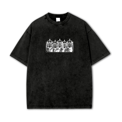 Titan Siege - Titans Approaching Vintage T-Shirt