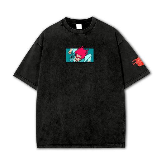 Hidden Leaf Shinobi Green Beast 8 Gates Boxy Vintage T-Shirt