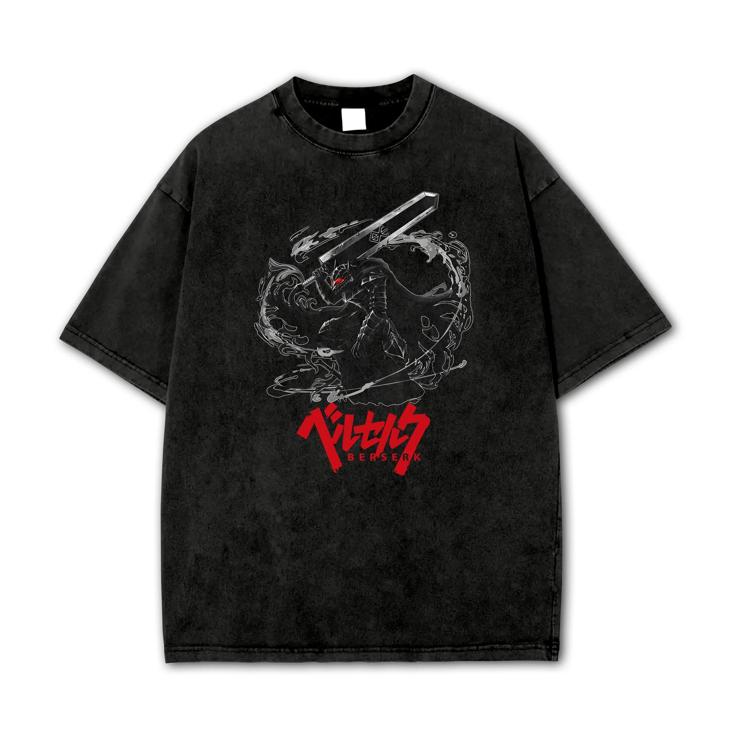T-shirt Berserk Black Swordsman