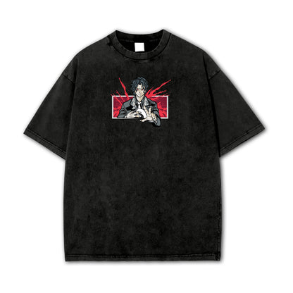 Blade of Demon Hunters Demon Unlucky King Vintage T-Shirt