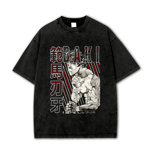 Ultimate Grappler Hanma V15 Vintage T-Shirt