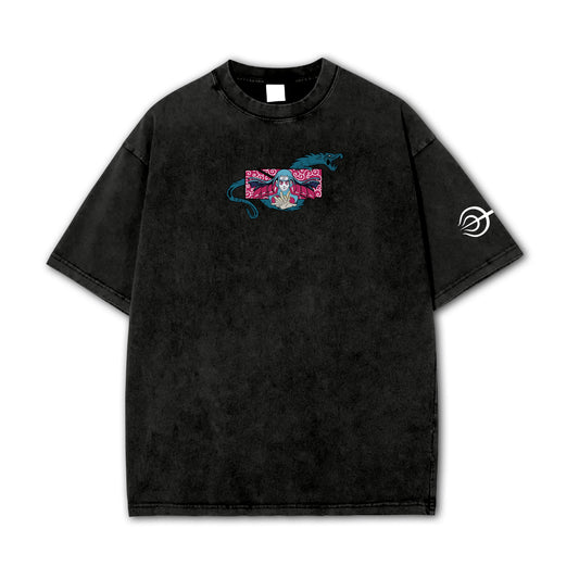 Hidden Leaf Shinobi Hashirama Senju Wood Dragon Vintage T-Shirt