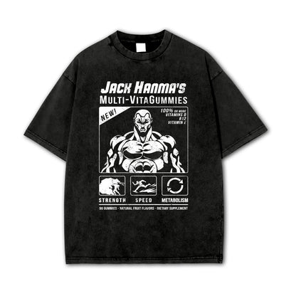 Baki-T-shirt Multi-VitaGummies de Jack Hanma