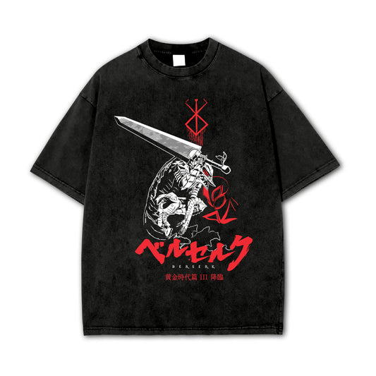 Dark Sword Saga Swordsman V2 Vintage T-Shirt