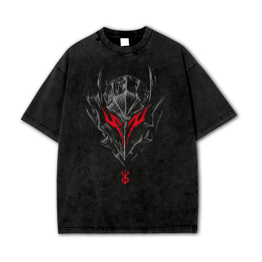 Dark Sword Saga Black Swordsman V6 Vintage T-Shirt