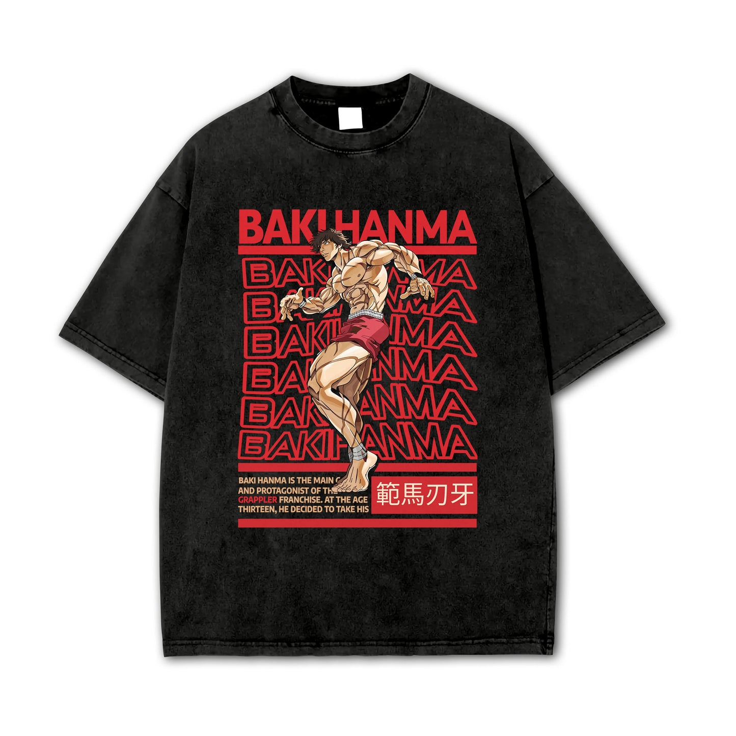 T-shirt Baki Hanma V8