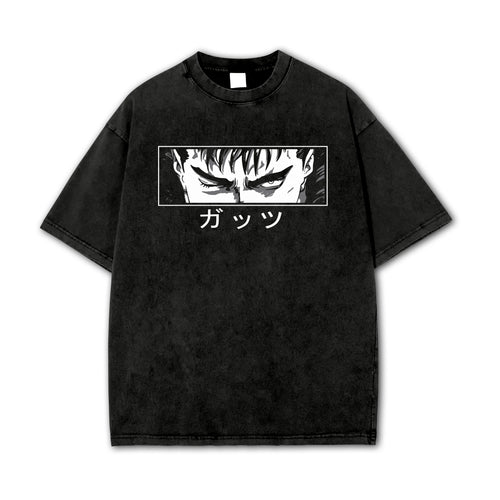 Dark Sword Saga Branded Swordsman' Gaze Vintage T-Shirt