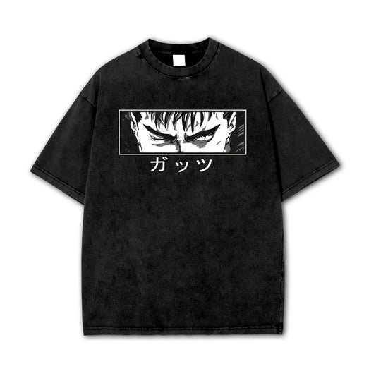 Dark Sword Saga Branded Swordsman' Gaze Vintage T-Shirt