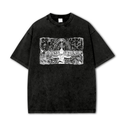 T-shirt L'Attaque des Titans avec le pouvoir d'Eren