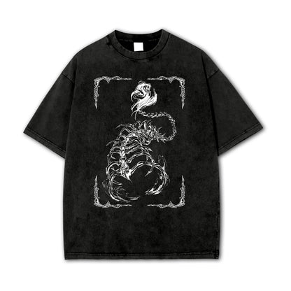 Titan Siege Skeleton Vintage T-Shirt